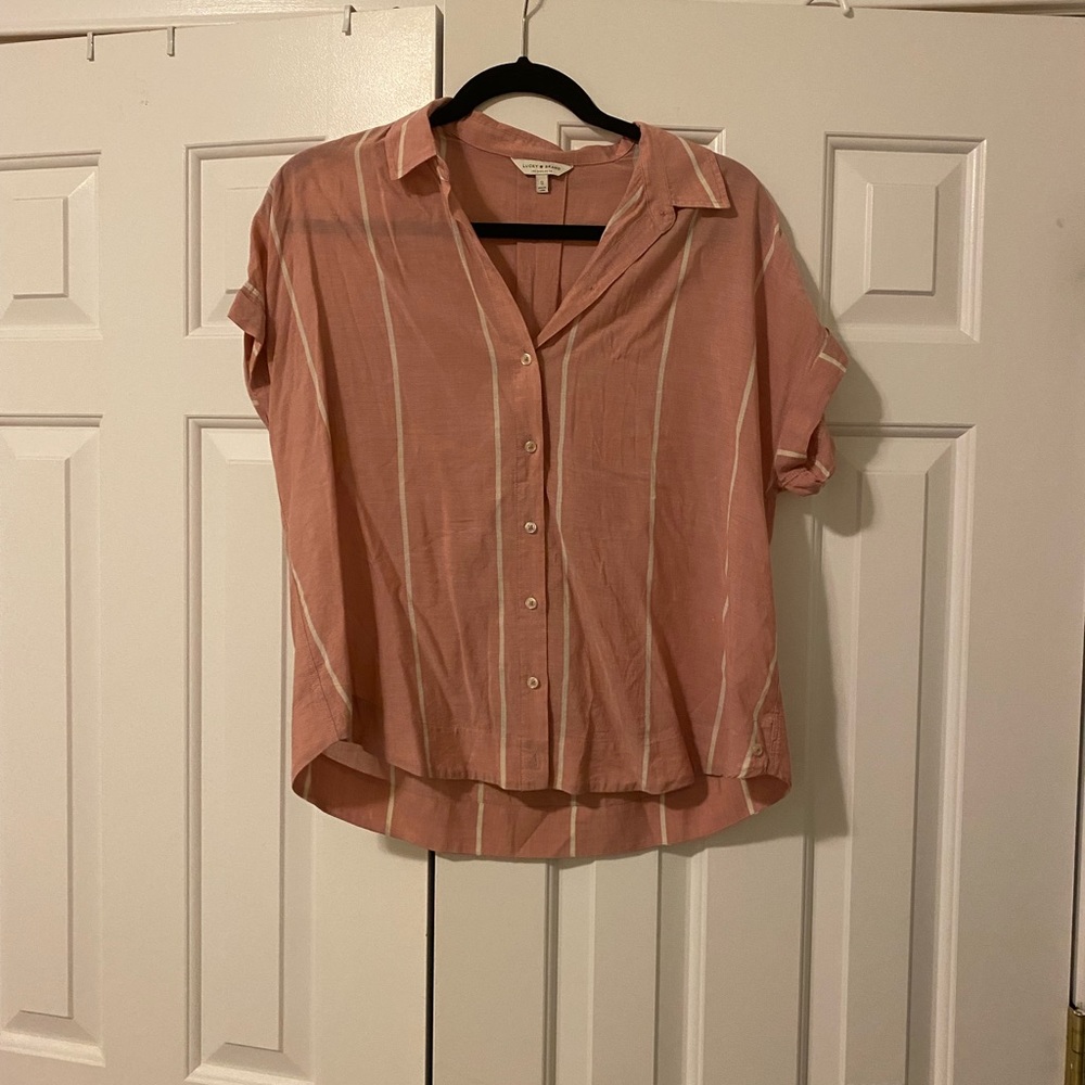 lucky brand collared shirt